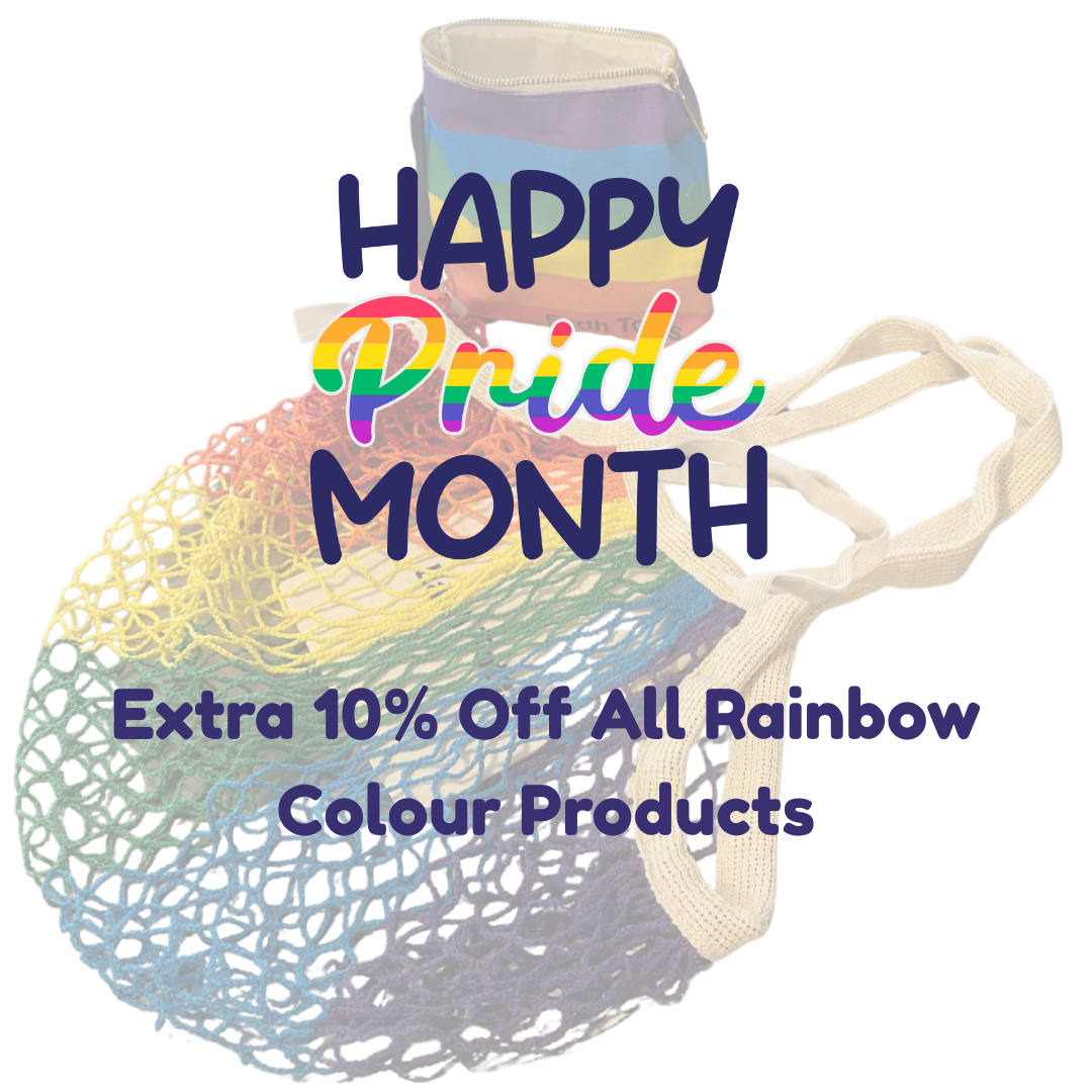 rainbow bag for 10% off