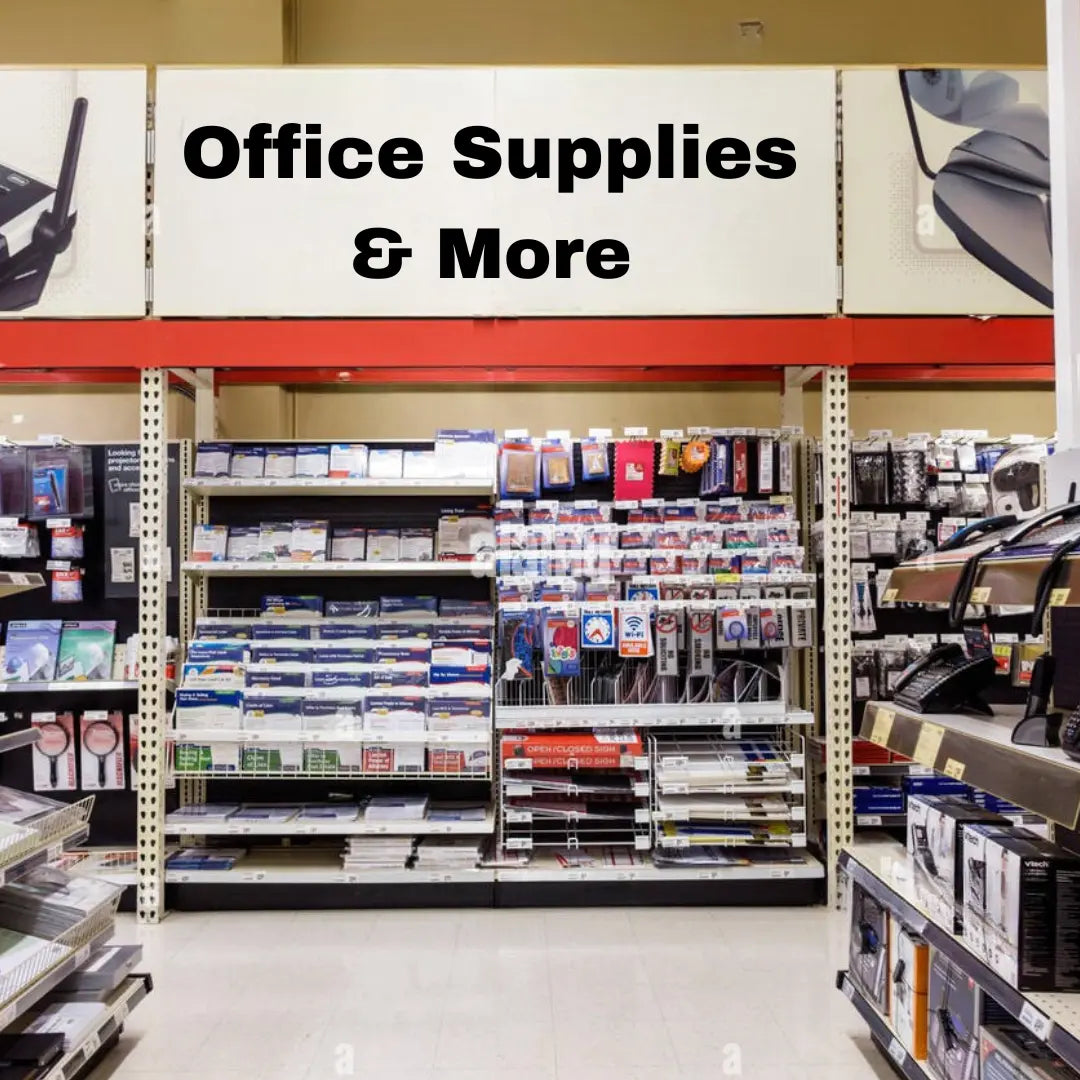 store frontage showing Office Suppliers & More
