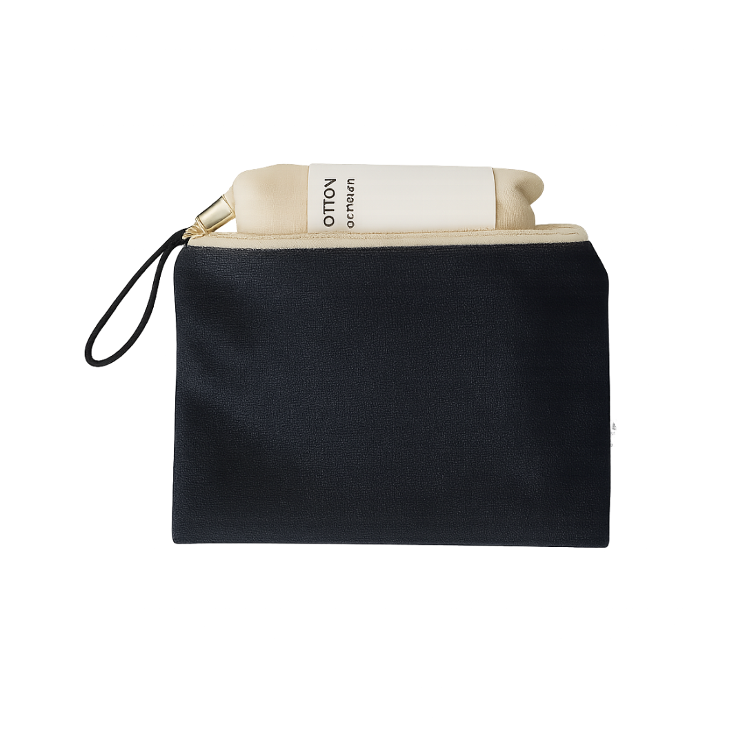 LIZZIE DUO Organic Cotton Mesh Bag with Attachable Pouch Earth Totes