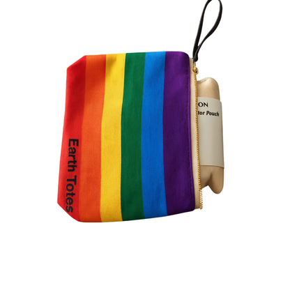 LYNNIE DUO Organic Cotton Mesh Bag with Attachable Pouch Earth Totes